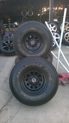 ล้อ 5รูพร้อมยาง31ขอบ15ชุดละ19000