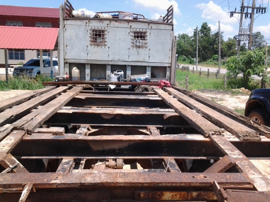 ISUZU หางปลาหัวยาว เครื่อง 6BF มีเกียรสโลว์ รถ2เพลา แต่ถอดใช้เพลาเดว