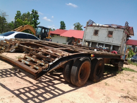 ISUZU หางปลาหัวยาว เครื่อง 6BF มีเกียรสโลว์ รถ2เพลา แต่ถอดใช้เพลาเดว