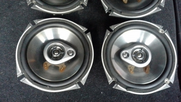 ลำโพง Pioneer 6.5" แกนร่วมสามทาง 3way เสียงดีมากๆ เบสตึบ