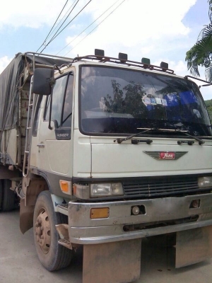 รถฮีโน่ 10 ล้อดั้ม FM3H  เปลื่ยนเครื่อง 260 แรงม้า.  ( ขายแม่ , ลูก )  สนใจติดต่อ 081 - 6079515