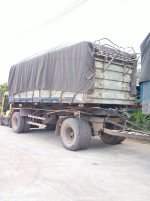 รถฮีโน่ 10 ล้อดั้ม FM3H  เปลื่ยนเครื่อง 260 แรงม้า.  ( ขายแม่ , ลูก )  สนใจติดต่อ 081 - 6079515