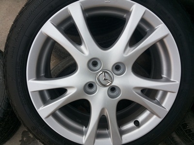 ขายล้อแม็ก Mazda 2 พร้อมยาง 4 เส้น ขายล้อแม็ก Mazda 2 พร้อมยาง 4 เส้น