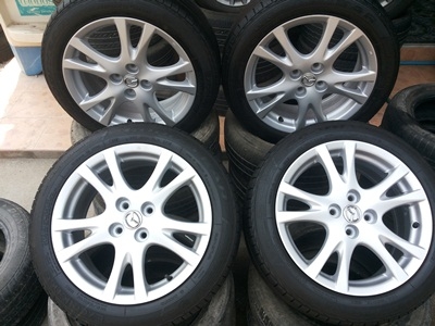 ขายล้อแม็ก Mazda 2 พร้อมยาง 4 เส้น