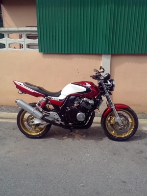 ขายCB400เทค1inv.แท้ๆ+สพม.แท้ๆสภาพสวยๆสี90\%ราคาถูกๆ94000 ส่งทั่วไทย