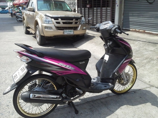 mio ปี 52 ไฟสองตา สีชมพู ดำ ราคาไม่แรง ทดลองขับได้เลยจ้า