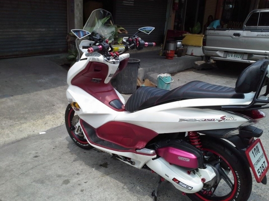 Pcx 150 i ปี 56 หลุดจำนำ ไม่มีเล่ม เอกสารจำนำครบ รถสวยมาก แต่งเต็มๆ ภาษี พรบ.ครบๆ 