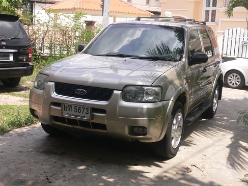 ขายรถ Ford Escape V6 3.0 4WD ABS AIRBAG 4ใบ เกียร์ออโต้ รุ่นTop ปี 2004 ไม่เคยติดแก็ส สีบรอนซ์ทอง ขายรถ Ford Escape V6 3.0 4WD ABS AIRBAG 4ใบ เกียร์ออโต้ รุ่นTop ปี 2004 ไม่เคยติดแก็ส สีบรอนซ์ทอง