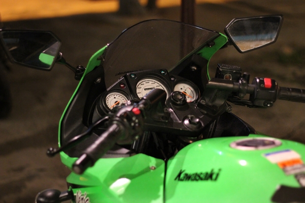 ninja 250 ปี2011 สีเขียวแฟริ่งสวย พร้อมขี่