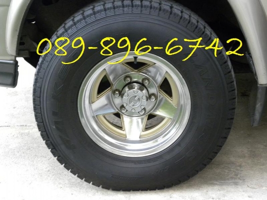 ขายล้อแม็ก4WD ขอบ 15 พร้อมยาง 265