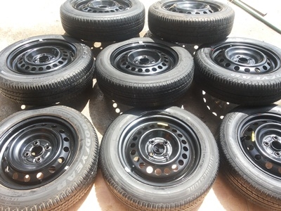 ขายล้อกะทะ HONDA ขอบ15 4รู100 4 ล้อ