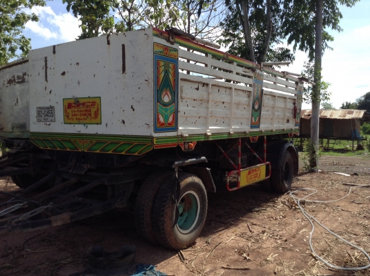 ขายพ่วงดั้มแม่ลูก ISUZU ROCKY FVZ13NFY วางเครื่องแดวู 360 แรงม้า เกียร์ Eaton คัสซีสวยจัด แอร์เย็น ดั้มสวย ยางเต็มทุกเส้น ทะเบียนเต็มพร้อมโอน ราคาต่อรองได้อีก