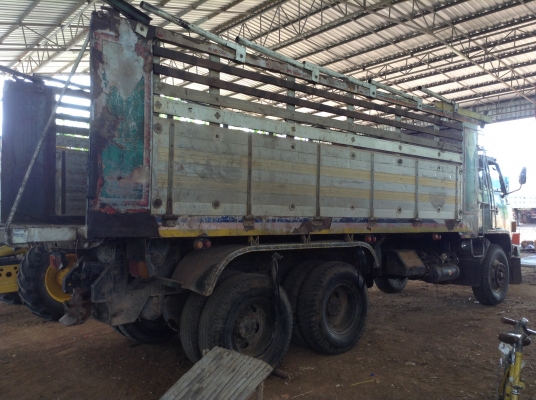 ขายพ่วงดั้มแม่ลูก ISUZU ROCKY FVZ13NFY วางเครื่องแดวู 360 แรงม้า เกียร์ Eaton คัสซีสวยจัด แอร์เย็น ดั้มสวย ยางเต็มทุกเส้น ทะเบียนเต็มพร้อมโอน ราคาต่อรองได้อีก