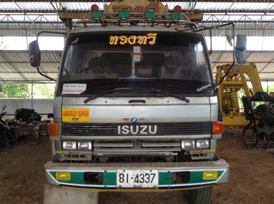 ขายพ่วงดั้มแม่ลูก ISUZU ROCKY FVZ13NFY วางเครื่องแดวู 360 แรงม้า เกียร์ Eaton คัสซีสวยจัด แอร์เย็น ดั้มสวย ยางเต็มทุกเส้น ทะเบียนเต็มพร้อมโอน ราคาต่อรองได้อีก