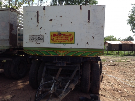 ขายพ่วงดั้มแม่ลูก ISUZU ROCKY FVZ13NFY วางเครื่องแดวู 360 แรงม้า เกียร์ Eaton คัสซีสวยจัด แอร์เย็น ดั้มสวย ยางเต็มทุกเส้น ทะเบียนเต็มพร้อมโอน ราคาต่อรองได้อีก