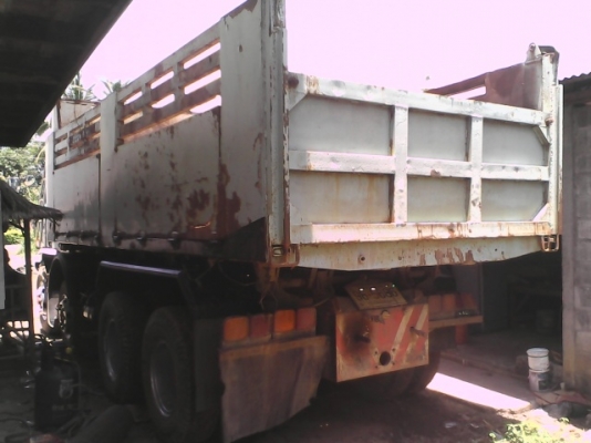 ขายรถบรรทุกสิบล้อดัมพ์ ISUZU 210 ตัวแรก N39 12 ล้อ 2 เพลา ติดแก๊ส เครื่องเดิม เกียร์เดิม