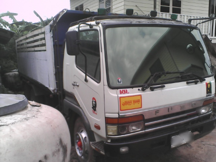 ขายรถบรรทุกสิบล้อดัมพ์ Mitsubishi หัว M6 แชสซี MA เครื่อง 6D15 turbo inter 245 แรง มีระบบลากพ่วง