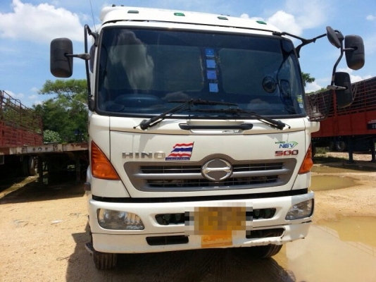 รถฮีโน่ 10 ล้อ หัวลาก 260 แรงม้า. ปี 53 ( ติดแก๊ส ) , ( มีขาย 4 คัน. )  สนใจติดต่อ 081 - 6079515