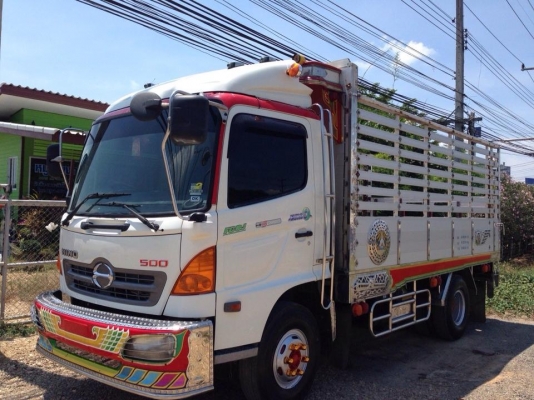 6 ล้อ HINO 150 แรง 6เกียร์  ซีรีย์ 500    รถปี52  วิ่ง36000  ยาว 4.30