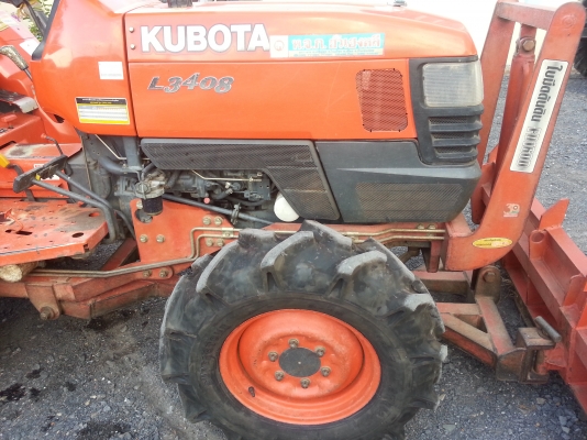 รถไถสภาพนางฟ้ามาแล้ว...ด่วนๆๆ คูโบต้าL3408 4 WD ใบมีดตราช้าง ยางใหม่ๆ 4 เส้นรถไร่ไม่เคยลงน้ำ