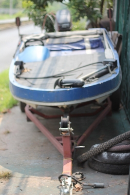 เรือตกปลา 14ฟุต ทำเป็นเรือแบส เครื่อง 55hp 75000