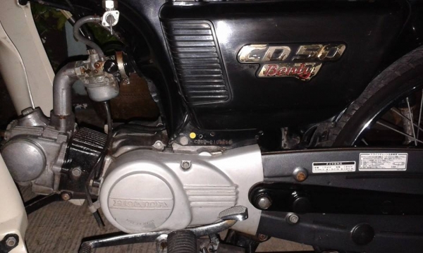 ขาย Honda CD50 Benly เก่าญี่ปุ่นเดิมๆสภาพสวยราคา 26000 บาทครับ