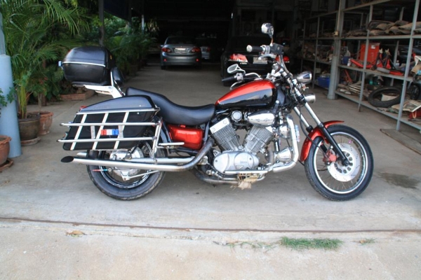 ขาย วีราโก้ 400 เครื่องดี สีใหม่  ทรงสวย ปิ๊บหลัง สามใบ ไฟแต่งรอบคัน ขาย วีราโก้ 400 เครื่องดี เดินเบา สบาย กำตังขับได้เลย กระเป๋าหลัง สามใบ พร้อมแลค กันล้มหน้า พร้อมไฟแต่ง ติดไฟแต่ง รอบคัน45000