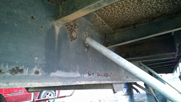 หางPANUS หางพื้นเรียบ2คานยาว12ม.ล้อครบ ช่วงล่างสวย คัสซีสวย ใหญ่ 45ซม.ขายตามสภาพ ไม่มีเล่ม...ทำสัญญาซื้อ-ขาย...