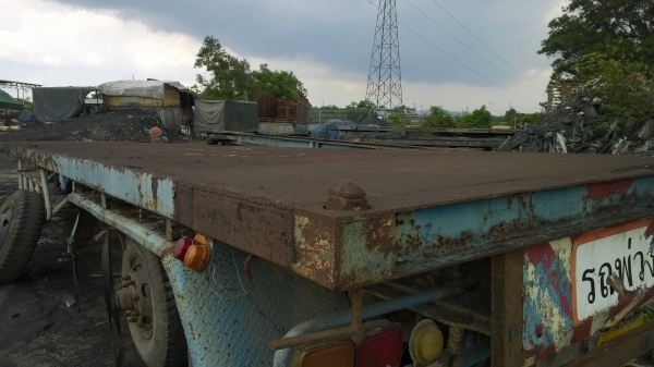 หางPANUS หางพื้นเรียบ2คานยาว12ม.ล้อครบ ช่วงล่างสวย คัสซีสวย ใหญ่ 45ซม.ขายตามสภาพ ไม่มีเล่ม...ทำสัญญาซื้อ-ขาย...