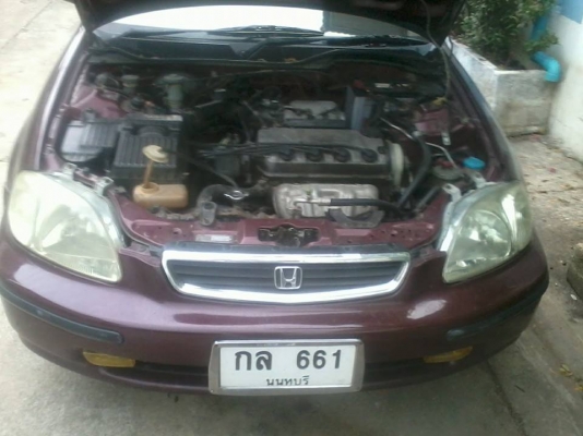 ขายเงินสดนะคับ 1996 HONDA, CIVIC 1.6 VTi-E(ABS) โฉม ตาโต ติดเเก๊ส LPG ขายเงินสดนะคับ 1996 HONDA, CIVIC 1.6 VTi-E(ABS) โฉม ตาโต ติดเเก๊ส LPG