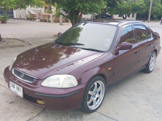 ขายเงินสดนะคับ 1996 HONDA, CIVIC 1.6 VTi-E(ABS) โฉม ตาโต ติดเเก๊ส LPG ขายเงินสดนะคับ 1996 HONDA, CIVIC 1.6 VTi-E(ABS) โฉม ตาโต ติดเเก๊ส LPG