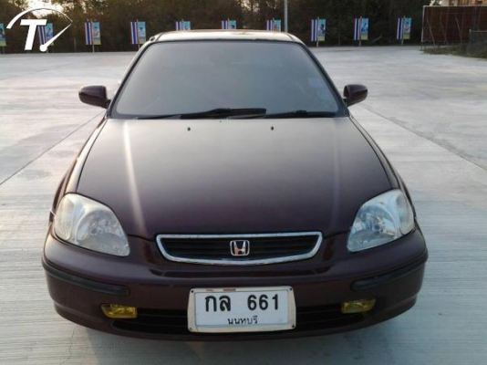 ขายเงินสดนะคับ 1996 HONDA, CIVIC 1.6 VTi-E(ABS) โฉม ตาโต ติดเเก๊ส LPG