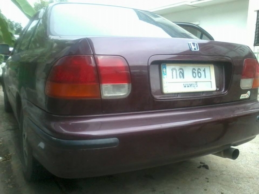 ขายเงินสดนะคับ 1996 HONDA, CIVIC 1.6 VTi-E(ABS) โฉม ตาโต ติดเเก๊ส LPG ขายเงินสดนะคับ 1996 HONDA, CIVIC 1.6 VTi-E(ABS) โฉม ตาโต ติดเเก๊ส LPG
