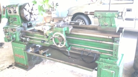เครื่องกลึง 6 ฟุต ชิงฟง 3 เพลา เกียร์บล็อก พร้อมใช้ 83,000