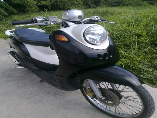 ขายFino ปี51 สีขาวดำ รถบ้าน เครื่องเดิมๆ สภาพดี