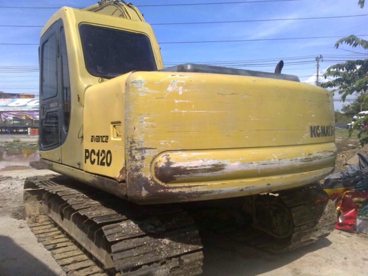 ขายรถแบ็คโฮ KOMATSU PC120-6 เอกสารเล่มทะเบียน ไฟฟ้าครบ เดิมๆ พร้อมใช้ ขายรถแบ็คโฮ KOMATSU PC120-6 เอกสารเล่มทะเบียน ไฟฟ้าครบ เดิมๆ พร้อมใช้