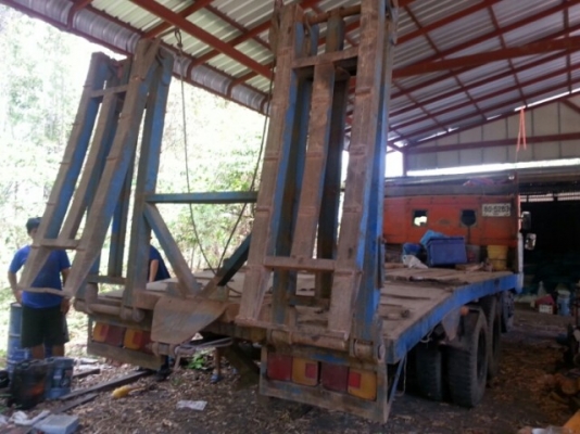 ขายเทรลเลอร์หัวยาว145แรง มีบันไดไฮดรอลิกขึ้นรถเกี่ยว เครื่องดี สภาพพร้อมใช้งาน เอกสารพร้อมโอน