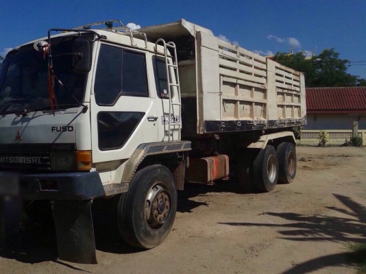 ขายรถบรรทุกสิบล้อดัพม์ MITSUBISHI TURBO TF ซีเรียล 2,2xx เครื่อง 6d16 turbo 220 แรง ทะเบียนพร้อม