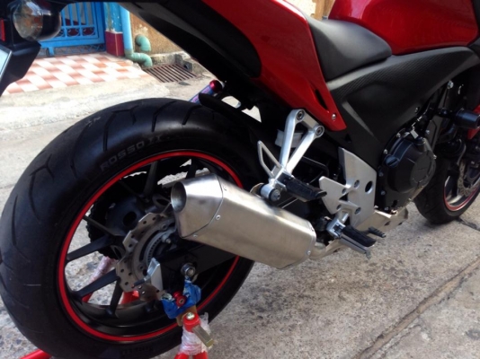 ต้ำพระราม2ขาย HONDA CB500F ปี2013 ABS เอกสารครบ รถมือเดียวป้ายแดงออกสด กุญแจชิพครบ2ดอก