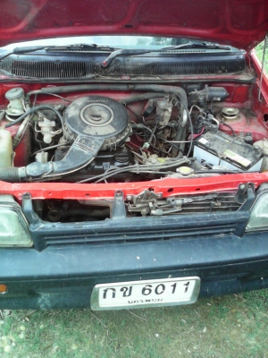 ขาย MIRA ปี93 สีแดงตามสภาพ วิ่งได้ใช้งานอยู่ ต่อรองได้