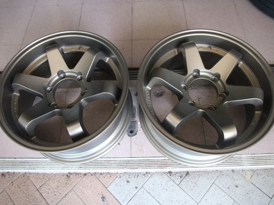 ล้อssr ขอบ17กว้าง7.5 6รู ก้านยกๆ สวยๆ ล้อไม่เคยซ่อม