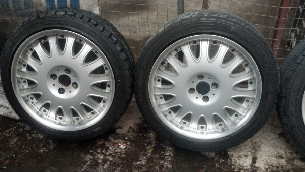 แม็ก 17 วีไอพี 4 รู 100 พร้อมยางดอกเต็ม