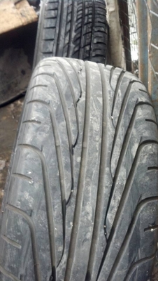 แม็ก 17 วีไอพี 4 รู 100 พร้อมยางดอกเต็ม