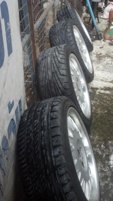 แม็ก 17 วีไอพี 4 รู 100 พร้อมยางดอกเต็ม