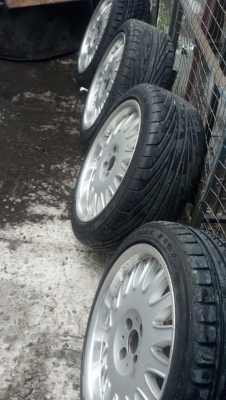 แม็ก 17 วีไอพี 4 รู 100 พร้อมยางดอกเต็ม