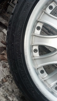 แม็ก 17 วีไอพี 4 รู 100 พร้อมยางดอกเต็ม