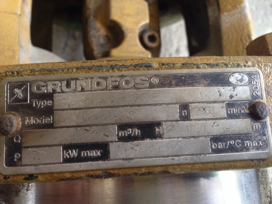 ขายปั้มน้ำแบบตั้ง แรงดันสูง Groundfos ขนาด 3/4 HP. 380 V สภาพสวย วิ่งนิ่ม พร้อมใช้งาน ขายปั้มน้ำแบบตั้ง แรงดันสูง Groundfos ขนาด 3/4 HP. 380 V สภาพสวย วิ่งนิ่ม พร้อมใช้งาน