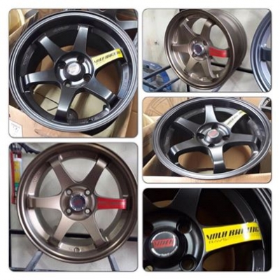 ขายแม็กใหม่ TE37SL ขอบ15 กว้าง8 4 รู100 ราคา 11,500 บาท พร้อมใส่