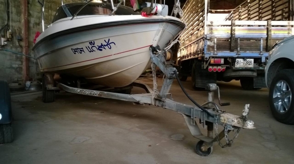 ขายเทเล่อร์ ลากเรือ 17ฟุต ปรับลดราคาแล้วคับ สนใจติดต่อ 0918070020 เจ้าของขายเองคับ