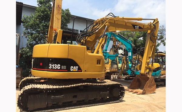รถแบคโฮมือสอง CAT 313C สภาพรถเยี่ยม 090-268-2646